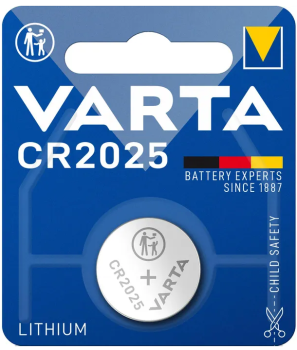 VARTA CR2025 3V 157mAh Lithium Knopfzelle 1er Blister